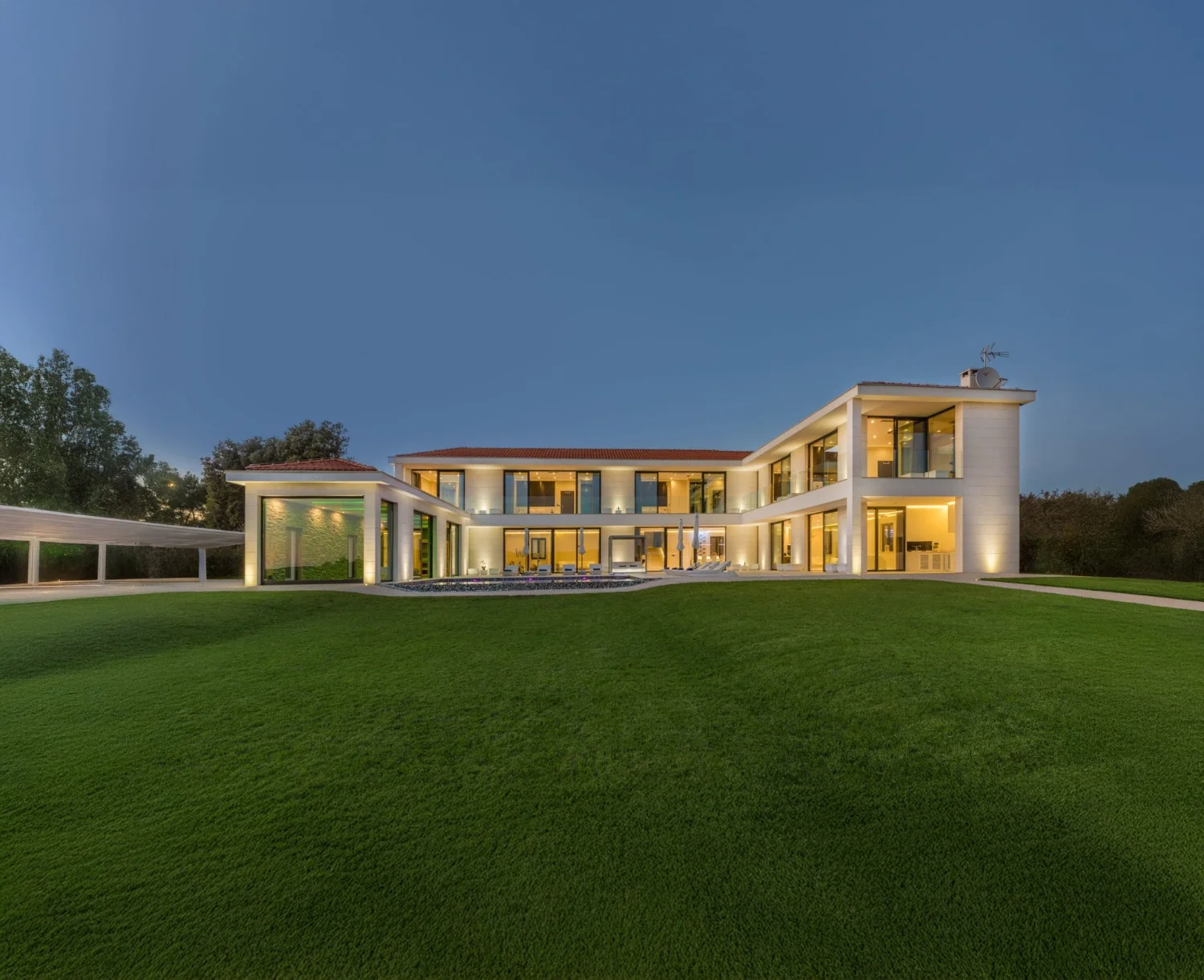 Photography of luxury villas with pool in Istria