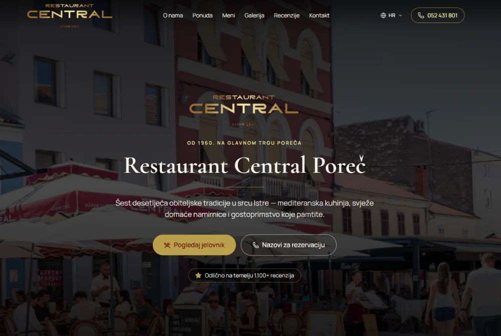Restaurant Central Poreč — Restorani