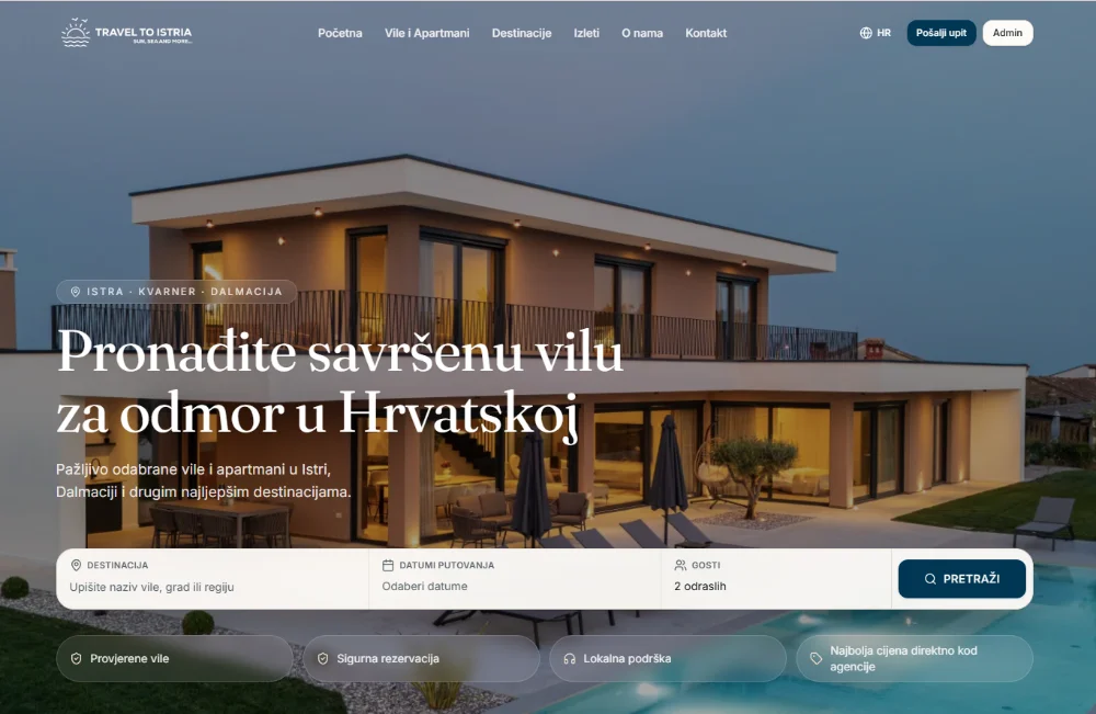 Travel To Istria — Apartmani i Agencije